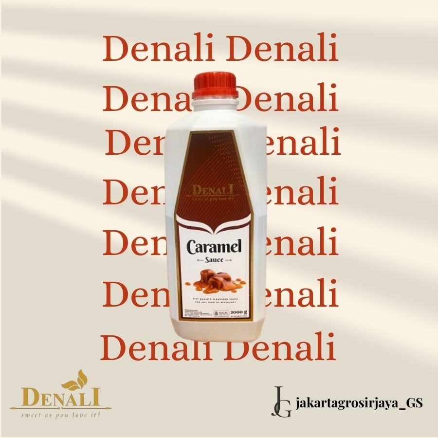 

Denali Caramel Sauce 2000 gr - Caramel Saus 2000 gram