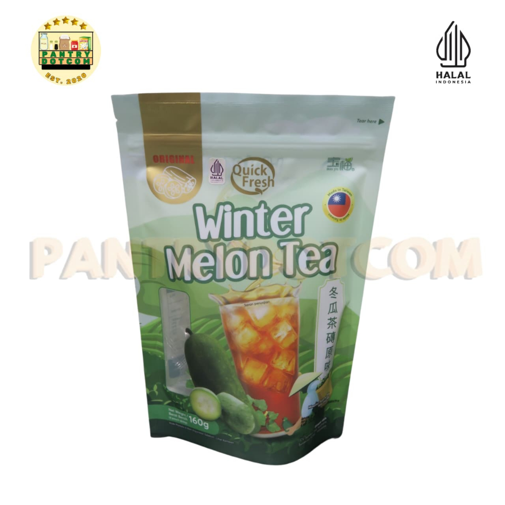 

Quick Fresh Winter Melon Tea 160gr Sehat Dingin/Teh Kundur Original 160gr