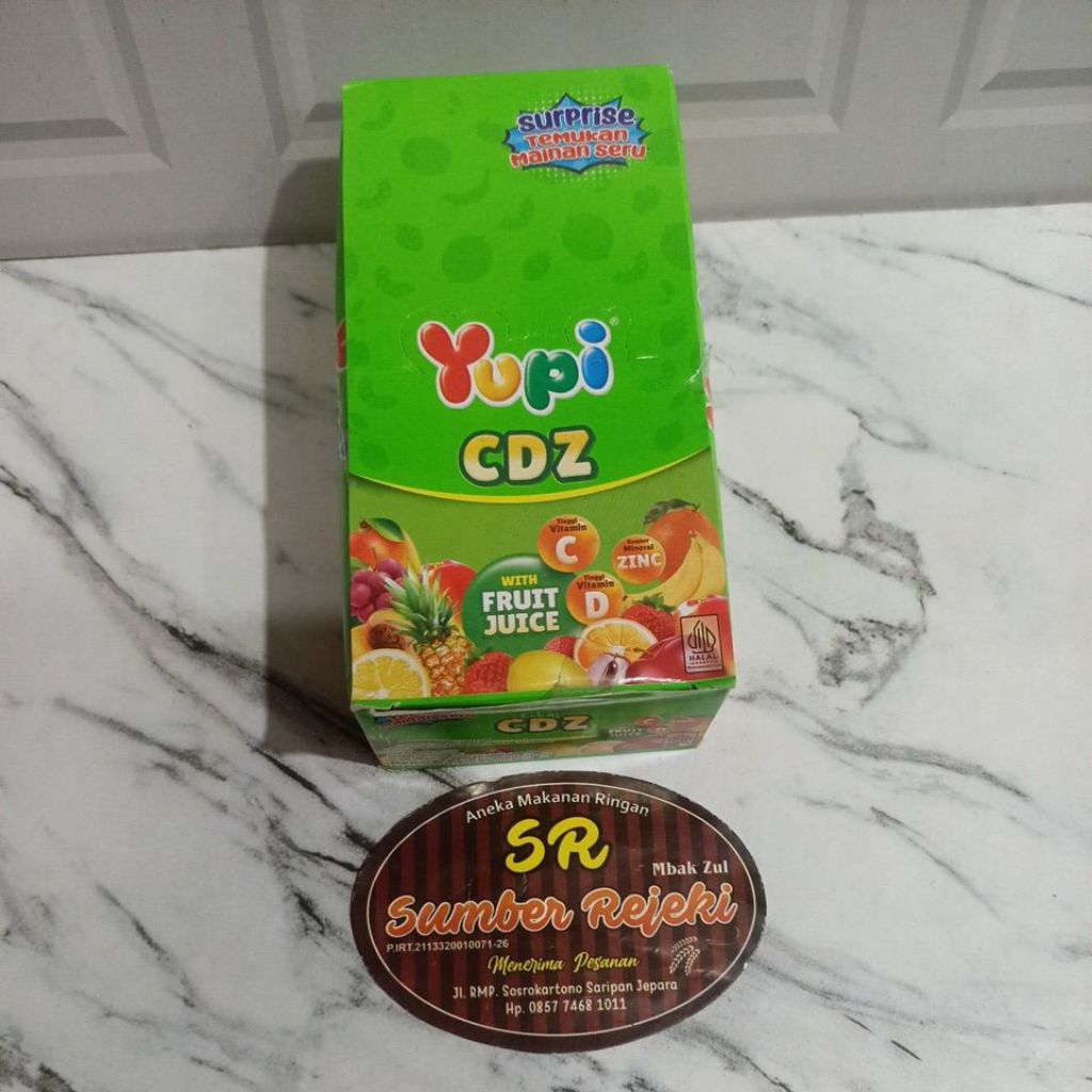 

YUPI CDZ BERAT 120 GRAM