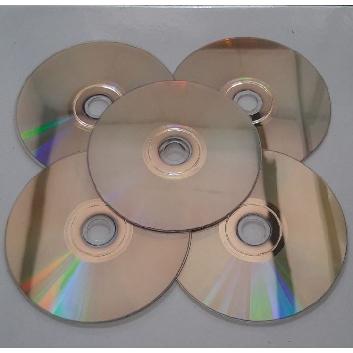 Kaset DVD VCD CD Bekas untuk kerajinan tangan daur ulang dll