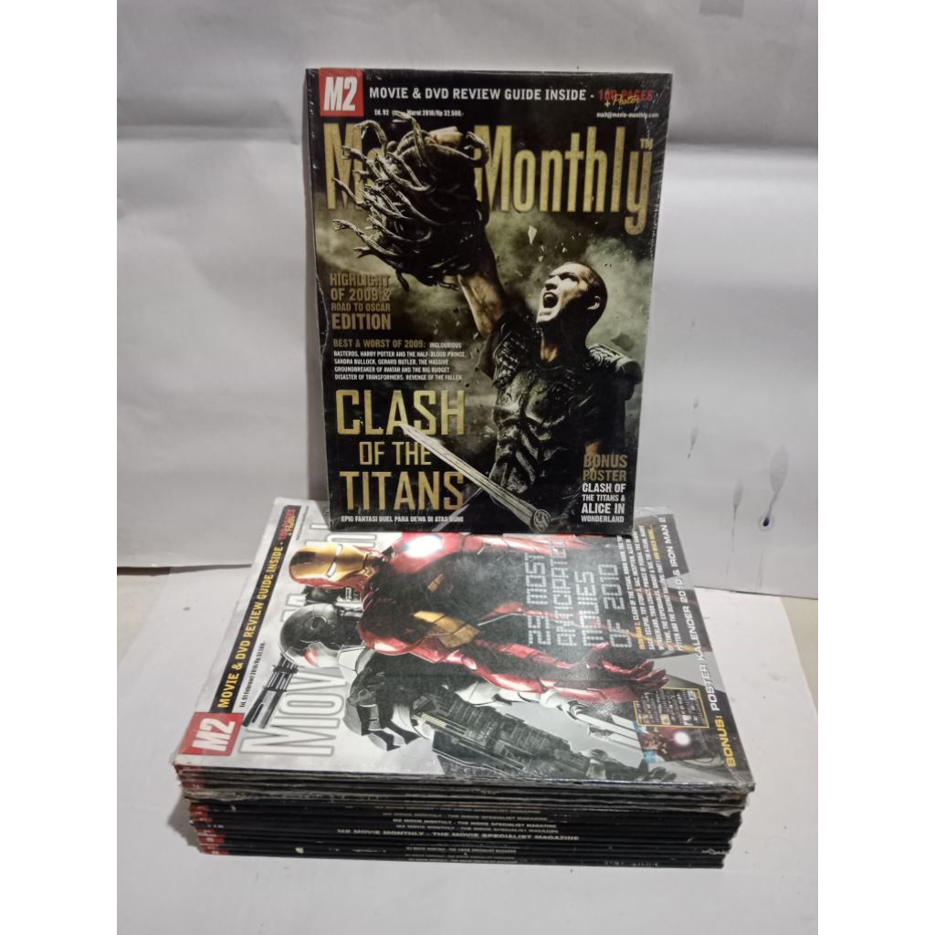 MAJALAH M2 MOVIE MONTHLY JUAL SATUAN