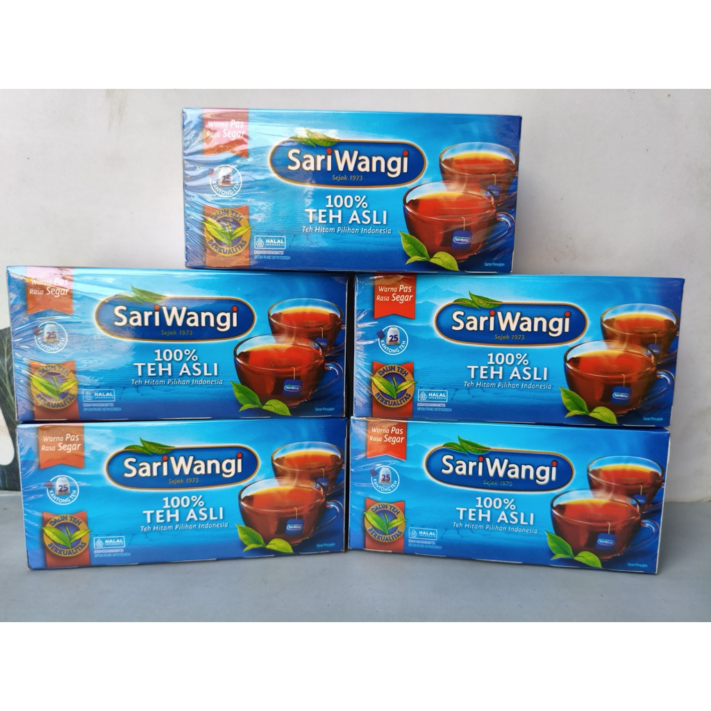 

sariwangi 25 kantong/teh sariwangi/ teh celup sariwangi isi 25