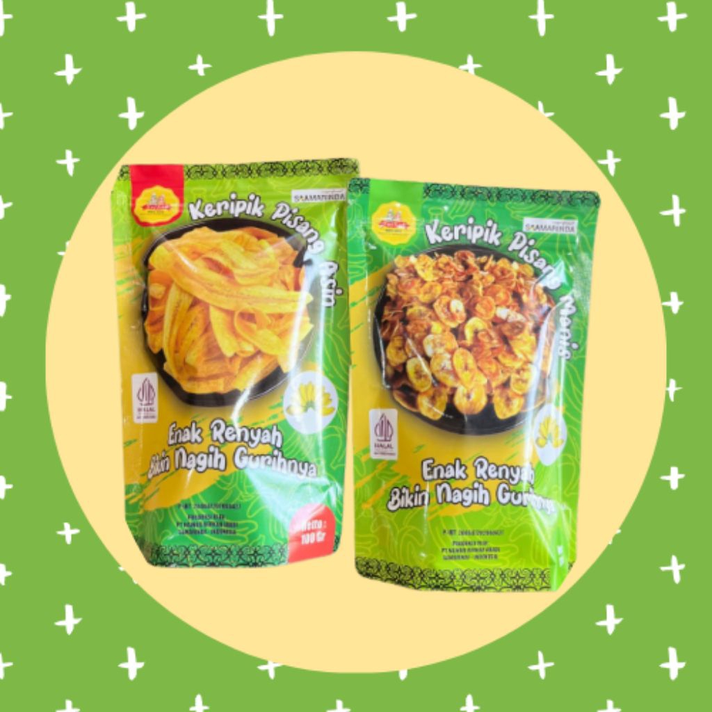 

KEPIRIK PISANG ASIN & MANIS OLEH OLEH KHAS SAMARINDA ENAK NAGIH