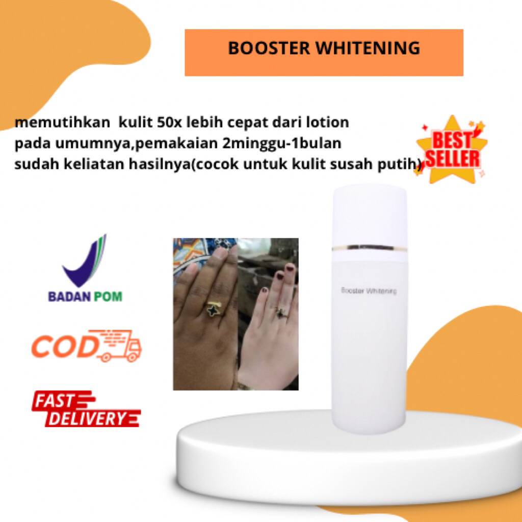 Promo Booster Whitening/Lotion Whitening Booster/Hand Body/Hand Body Pemutih /Lotion Pemutih Kulit B