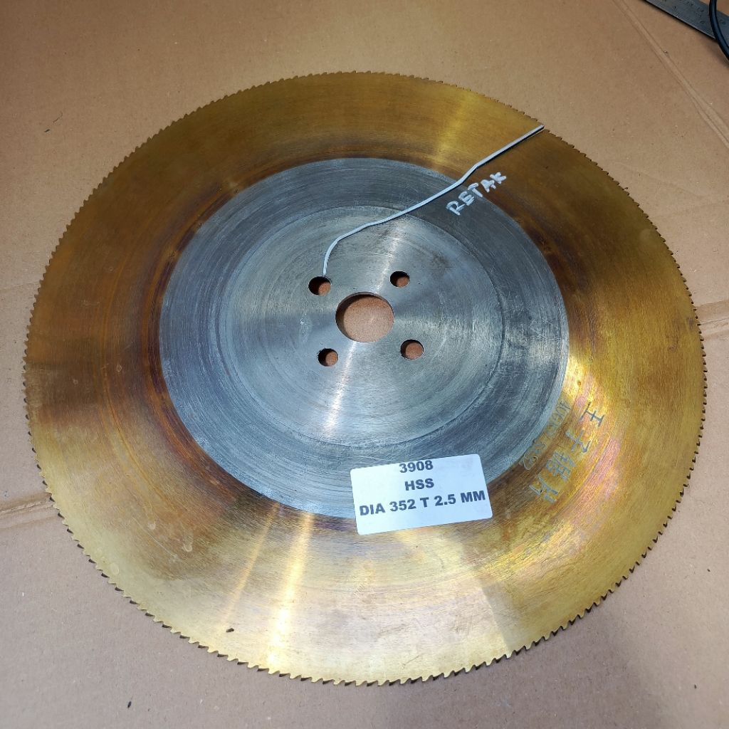A091 Circle Saw HSS / Gergaji HSS / Bahan Taji Ayam / Bahan Pisau Premium