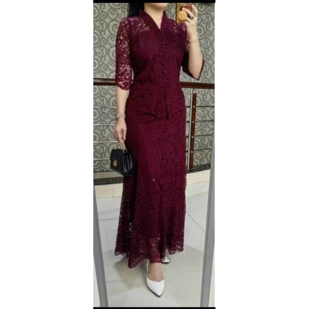 Stelan Brukat Wanita Modern