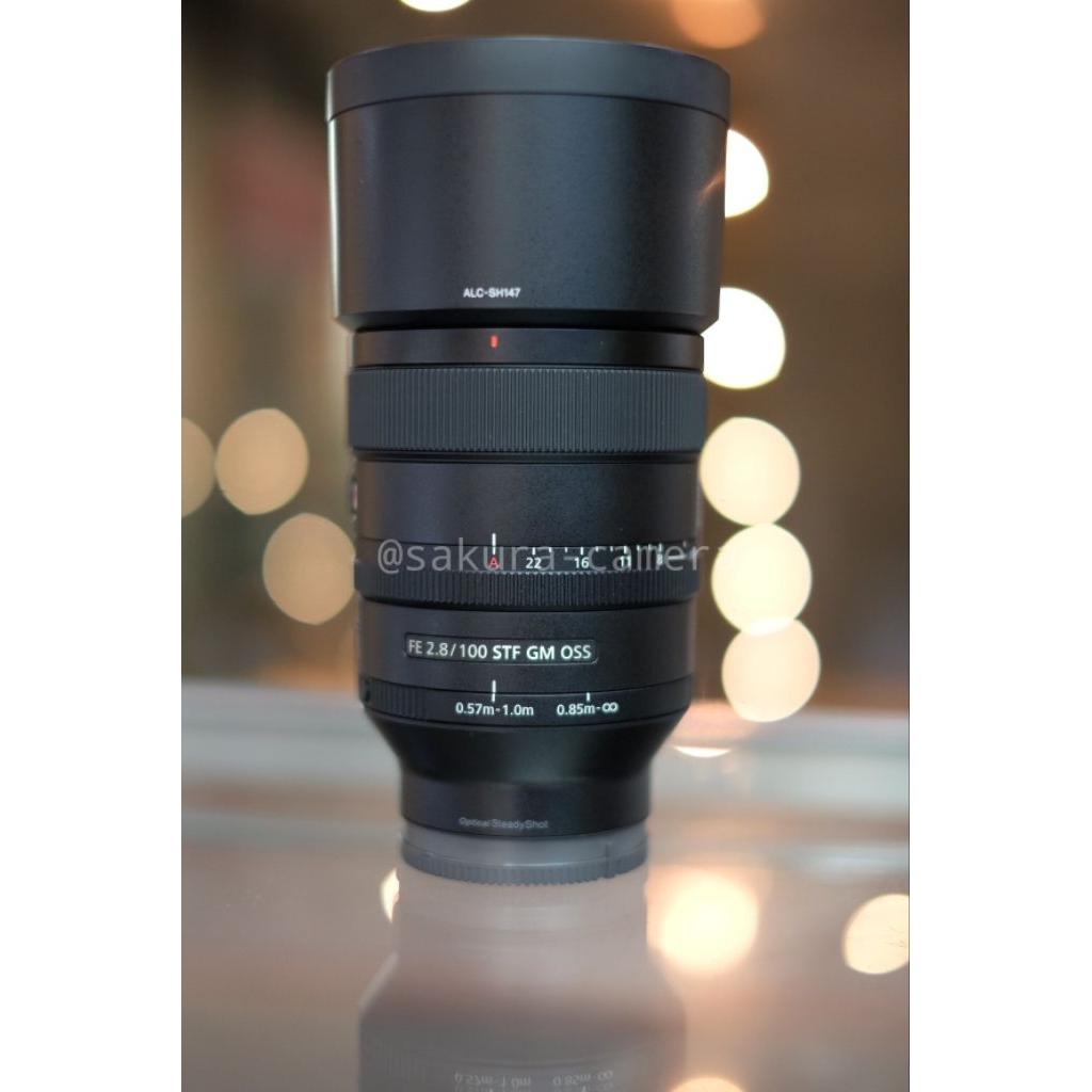 Lensa Sony FE 100MM F2.8 GM STF OSS / SONY FE 100MM GM