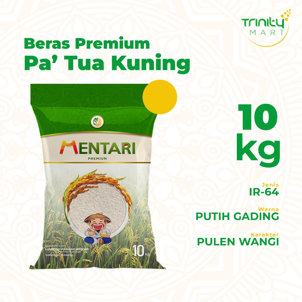 

Beras Premium Pa Tua Kuning 10 Kg Beras Pak Tua
