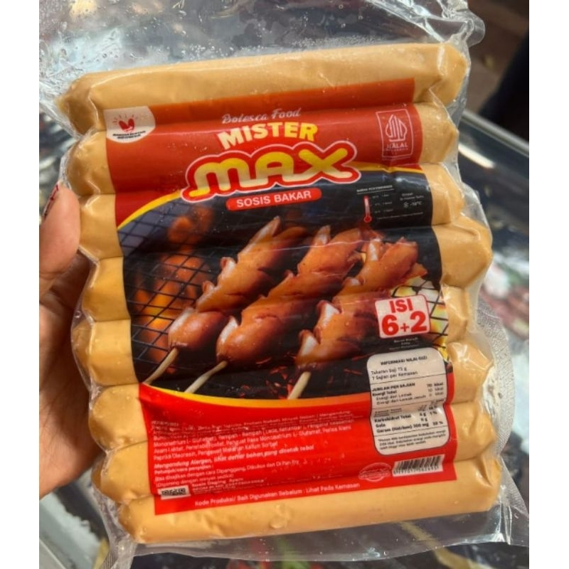 

Mister Max Sosis Bakar / Max Sosis Bakar Ayam 500gr
