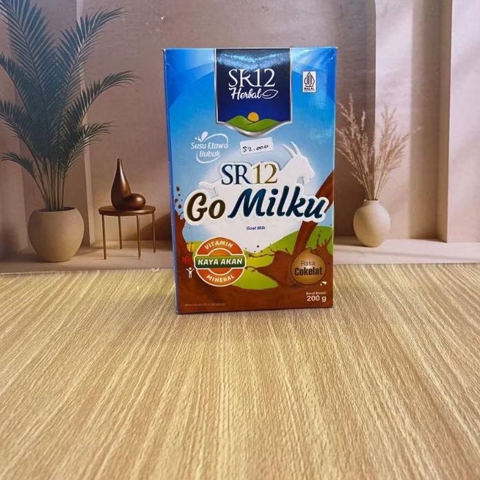 

GOMILKU SUSU KAMBING ETAWA SR12 COKLAT 200 GR