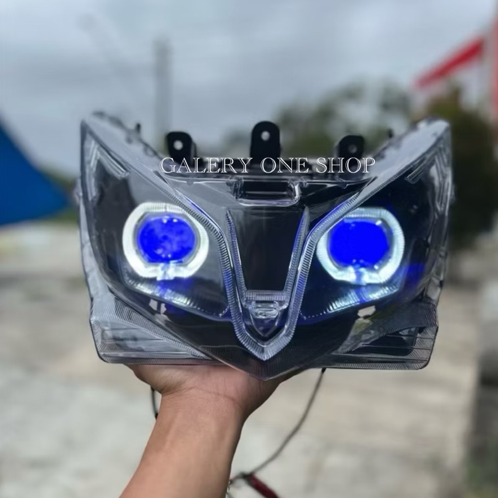 Sepaket lampu Biled Vario 125 KZR Fullset tinggal pasang
