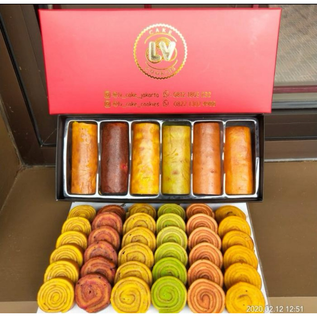 

kue fruity roll/ lapis legit rolll buah