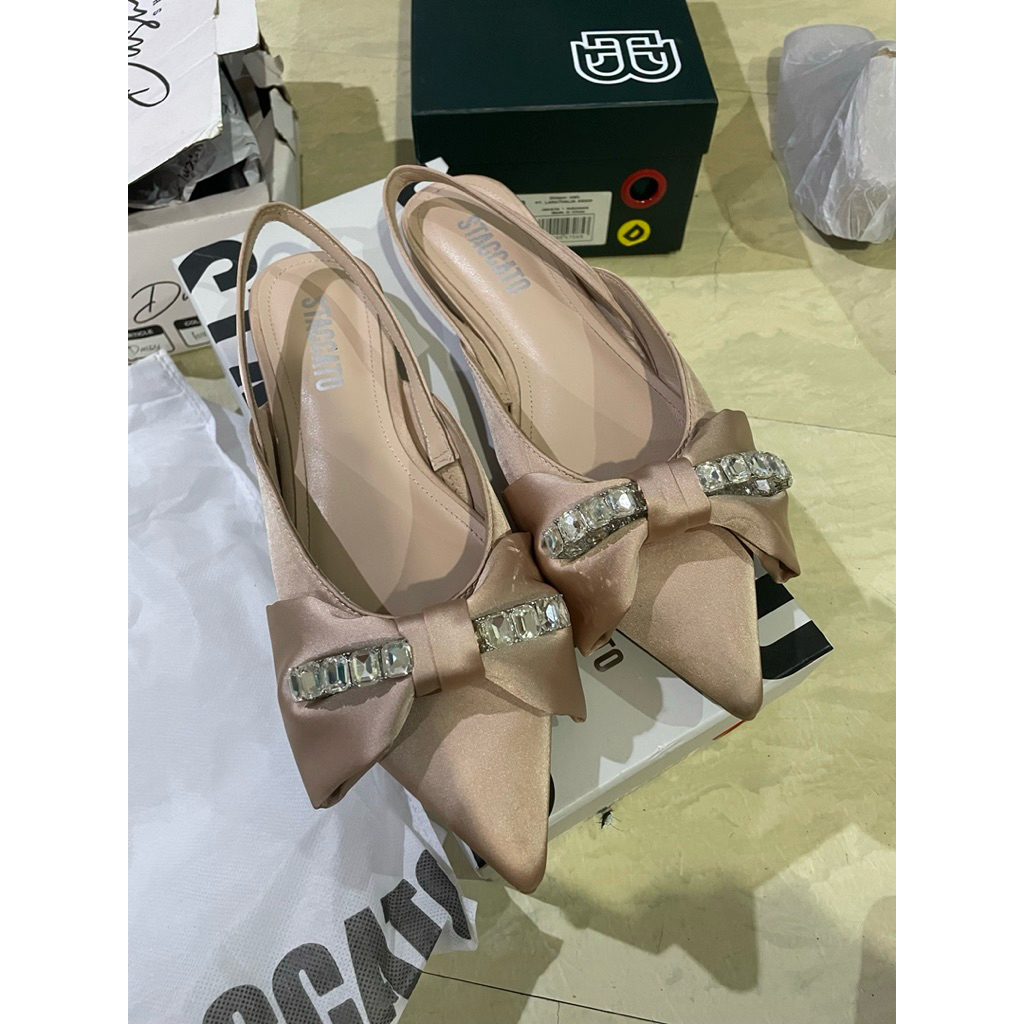 PRELOVED - STACCATO FLAT SHOES 1x pakai