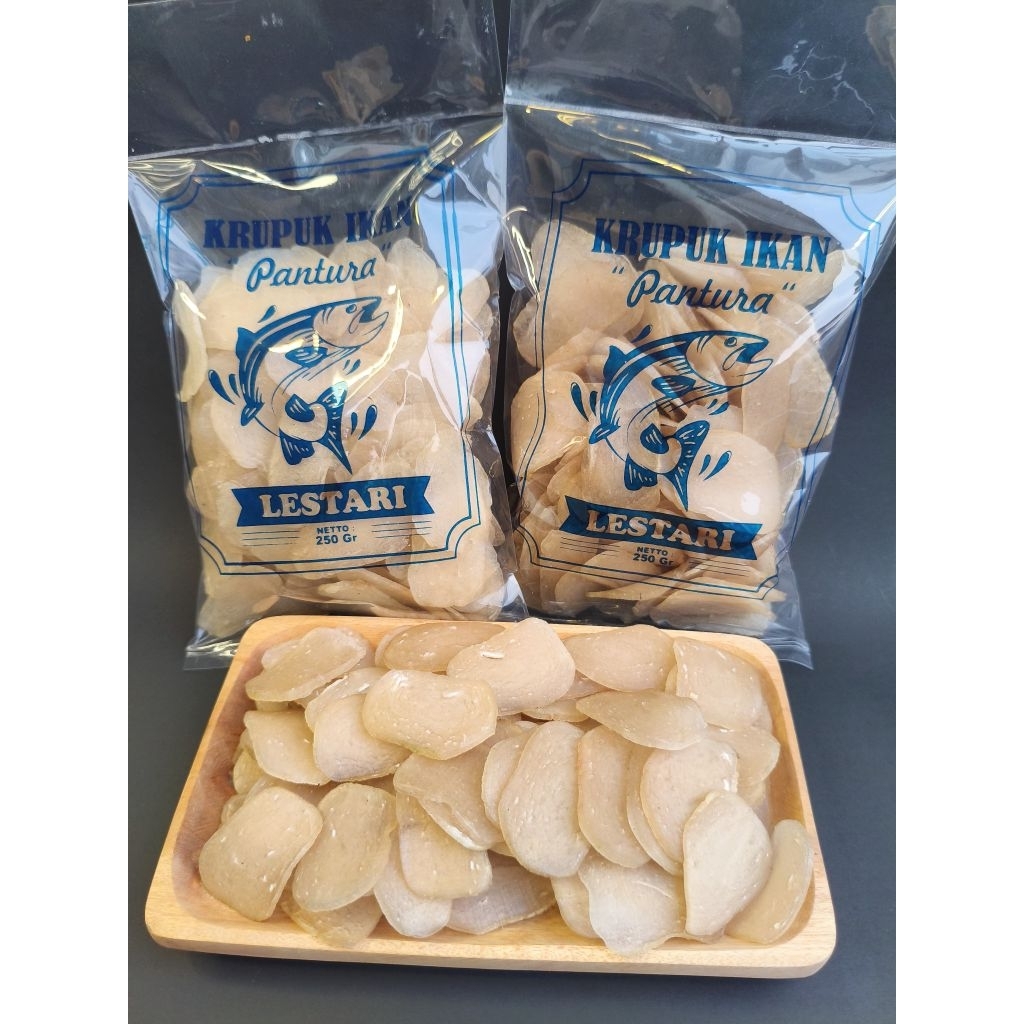 

KRUPUK IKAN PANTURA (250gr) - LESTARI