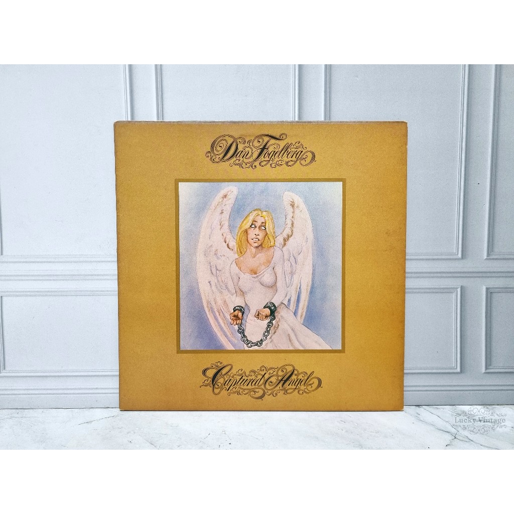 Vintage Piringan Hitam Dan Fogelberg Captured Angel - Full Moon Epic Records 1975 Vinyl