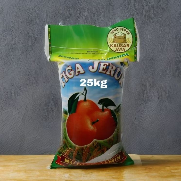 

BERAS TIGA JERUK 25KG PANDAN WANGI