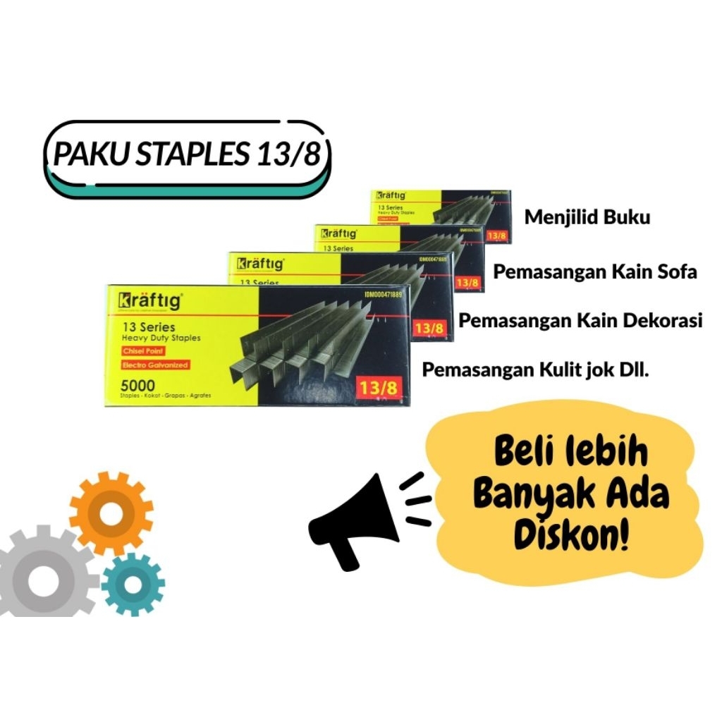 

Paku Staples R23 13/8