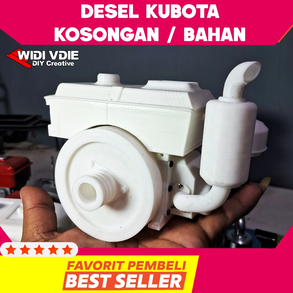 miniatur mesin diesel kubota tipe rd kosongan ya lur