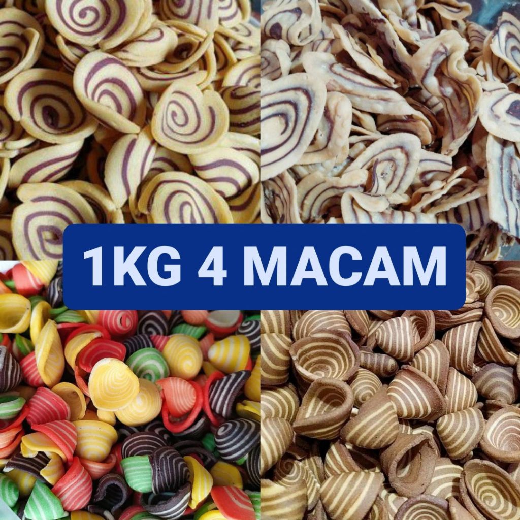 

1KG 4 MACAM KUPING GAJAH BESAR+MINI COKLAT+RAINBOW+CLASSIC