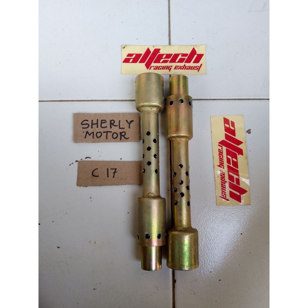 saringan knalpot tipe c17 Yamaha RX-King sudah PNP altech/boban