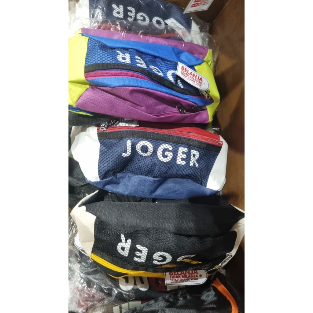 TAS PINGGANG JOGER 6001. TAS PINGGANG PRIA. WAIST BAG. OLEH OLEH BALI