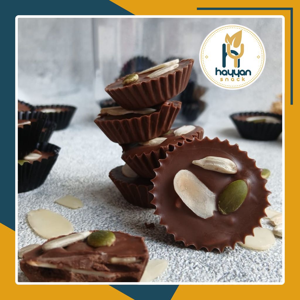 

Mix Nutts Coklat cup / Coklat Kacang / kue coklat