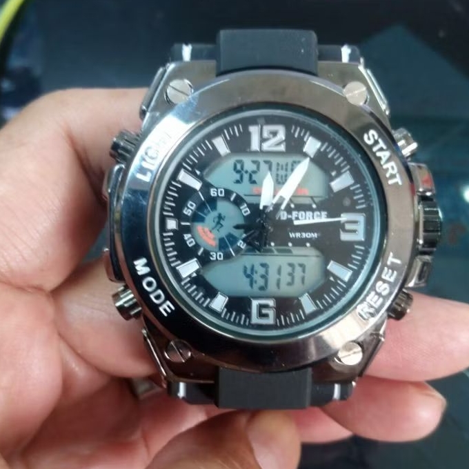 JAM TANGAN  BRAND D-FORCE