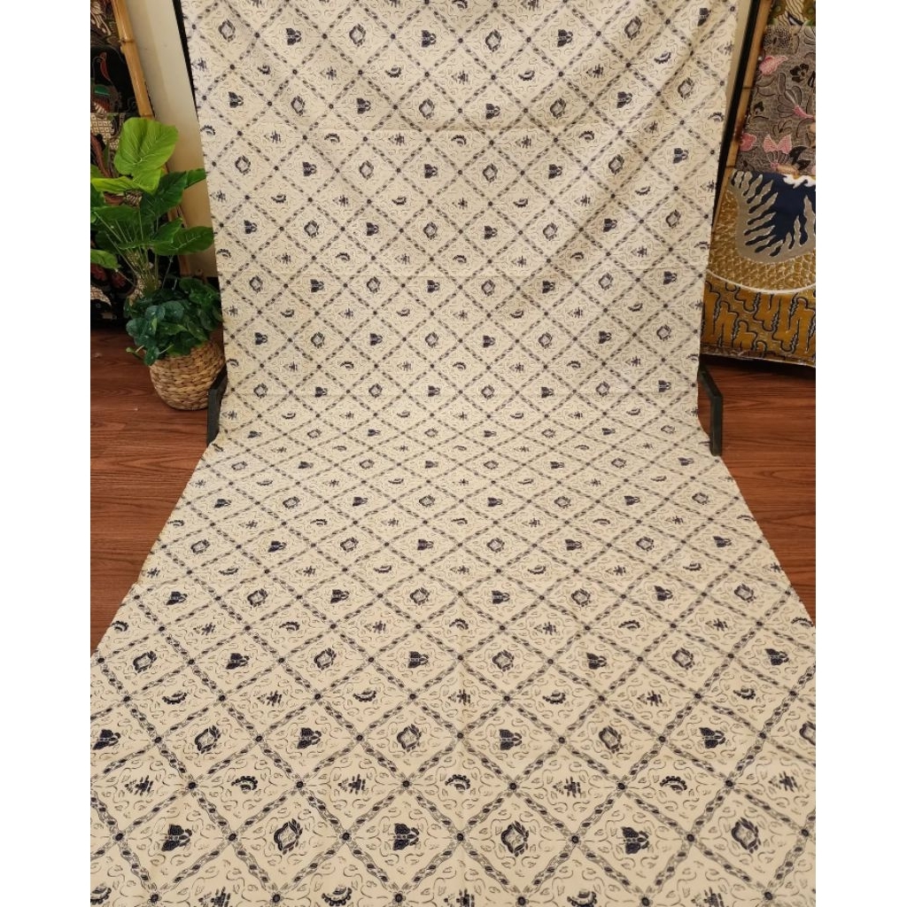Kain Batik Katun Premium Motif Kotak Kotak