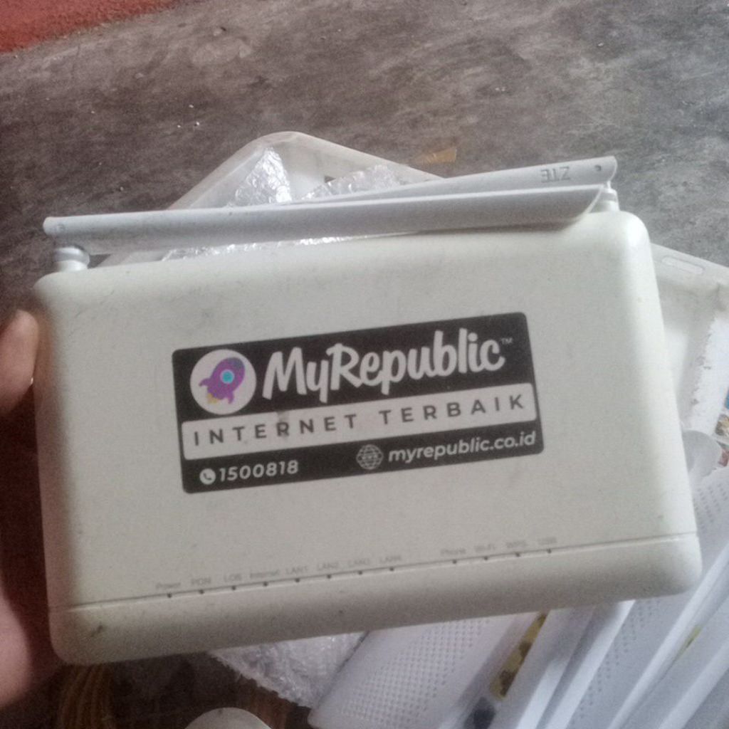 Router wifi ONT ZTE F670L my republic