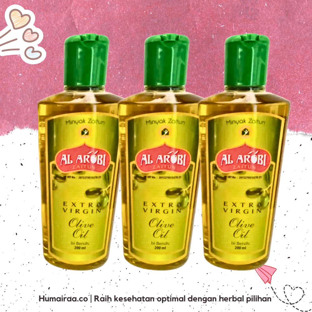 

Minyak Zaitun Al Arobi 200 ml 100% ORIGINAL TANPA RAGU OBAT HERBAL BPOM HALAL MUI DINKES PIRT