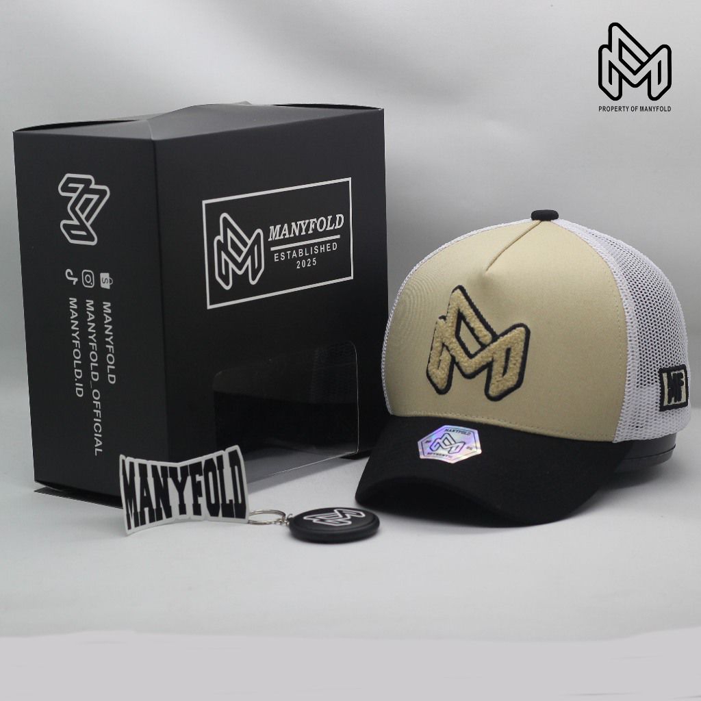 TOPI BASEBALL MANYFOLD VISOR PENDEK TRUCKER LOGO