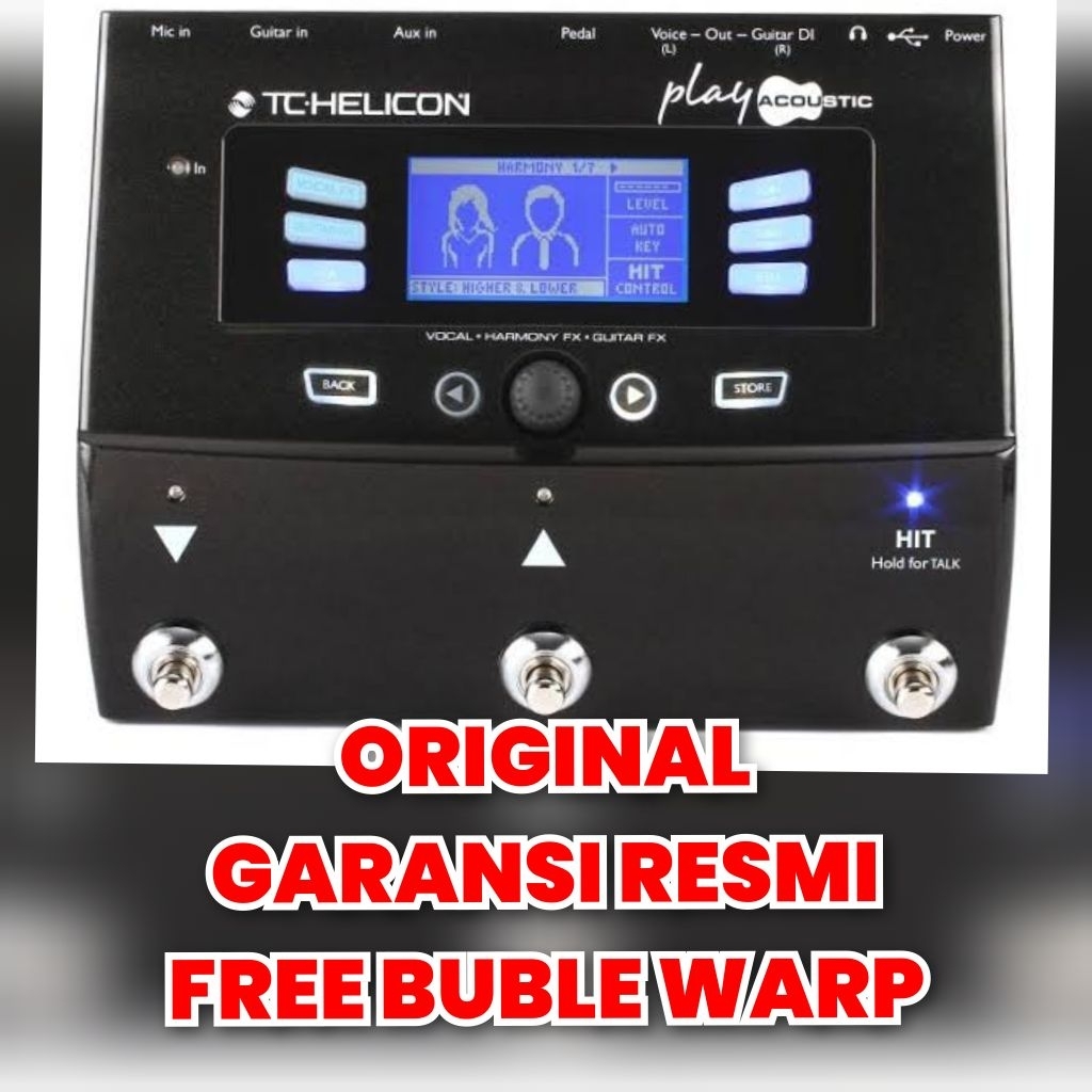TC HELICON PLAY ACOUSTIC 2 EFEK VOCAL EFEK GITAR AKUSTIK