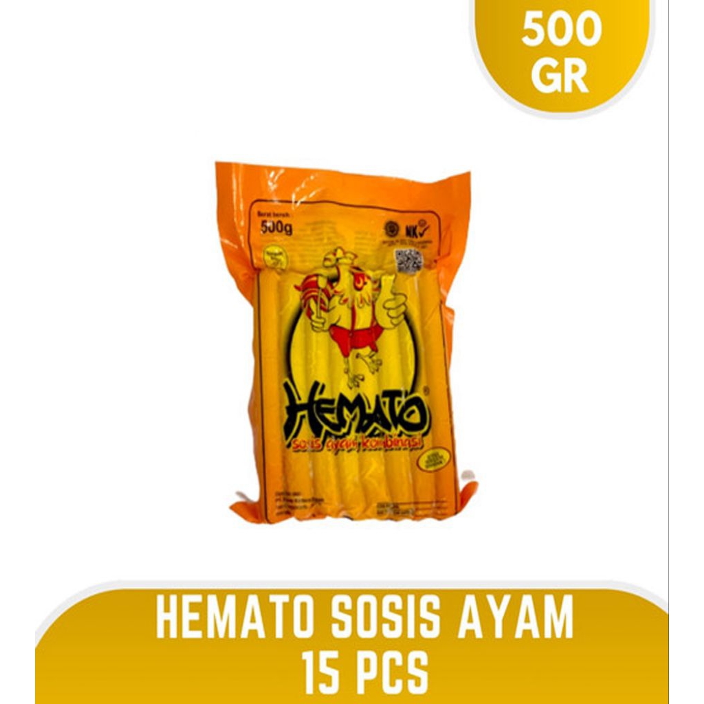 

HEMATO SOSIS AYAM KOMBINASI 500G