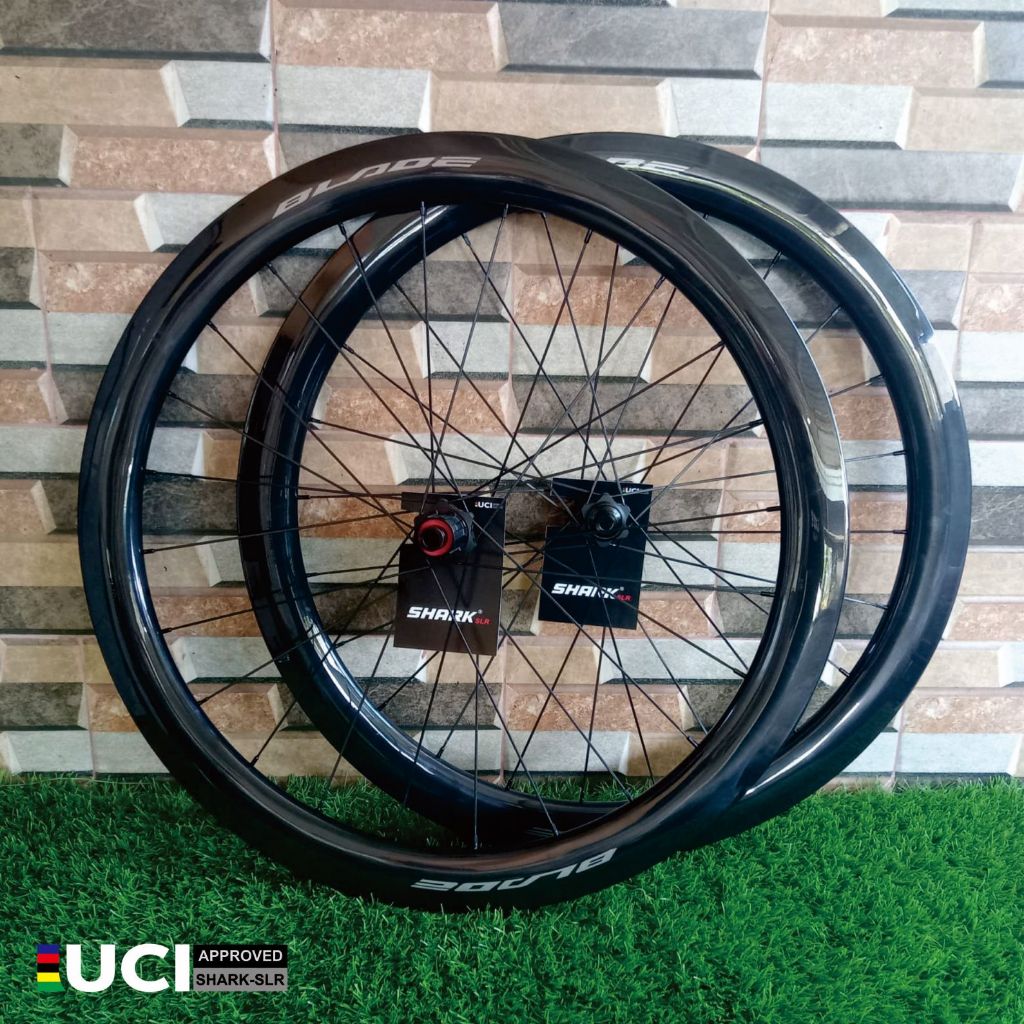 WHEELSET CARBON DISC BRAKE UCI APPROVED DISC BRAKE MADE IN TAIWAN BERGARANSI WHEELSET CARBON DISC BR