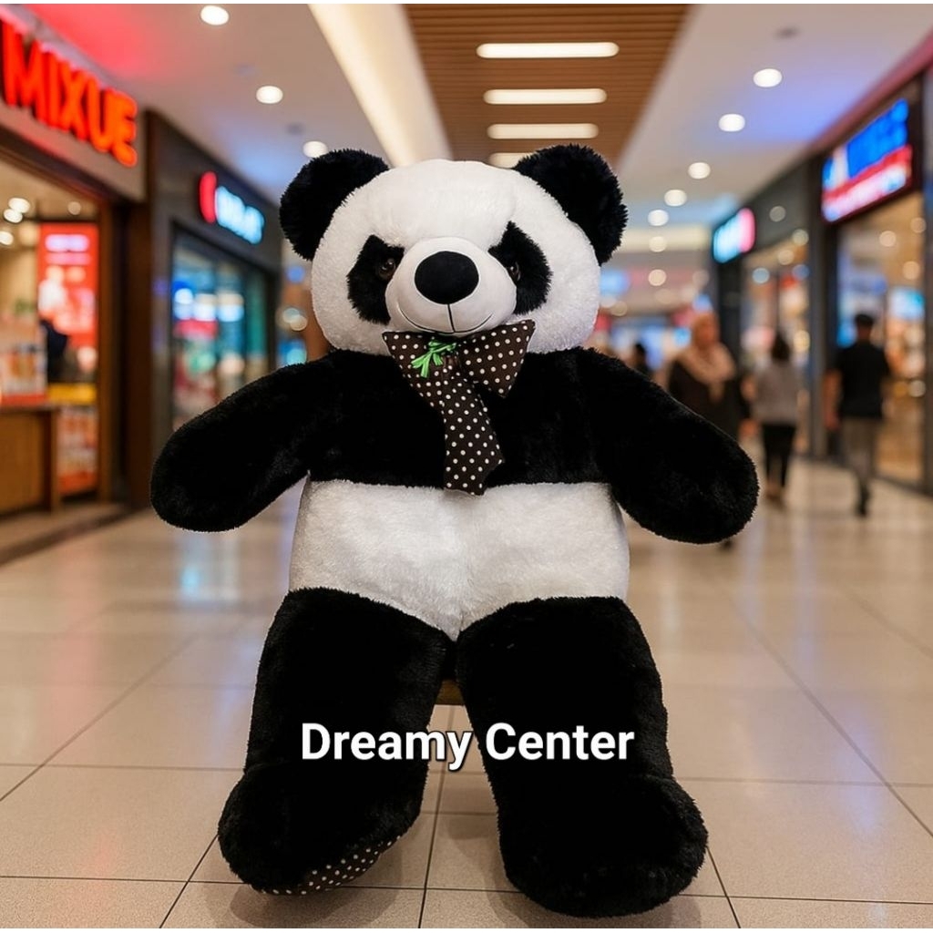Boneka Panda Jumbo 1,2 Meter – Kualitas Premium SNI