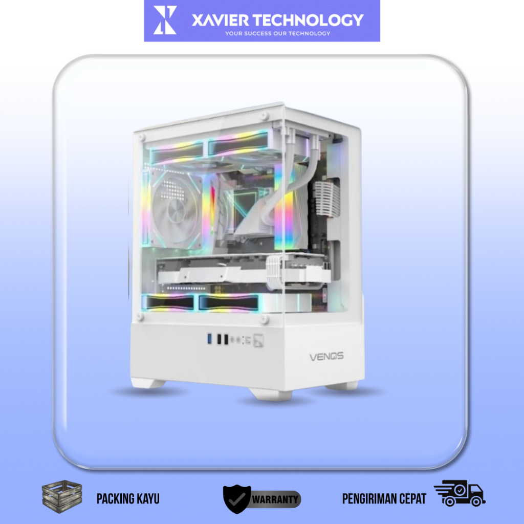 PC Gaming Editing 1 SET Ryzen 7 5700G RAM 32GB Monitor 27 SIAP PAKAI