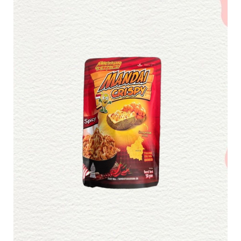 

CEMILAN MANDAI CRISPY MANDAINOOR CEMPEDAK FRUIT ORIGINAL SPICY