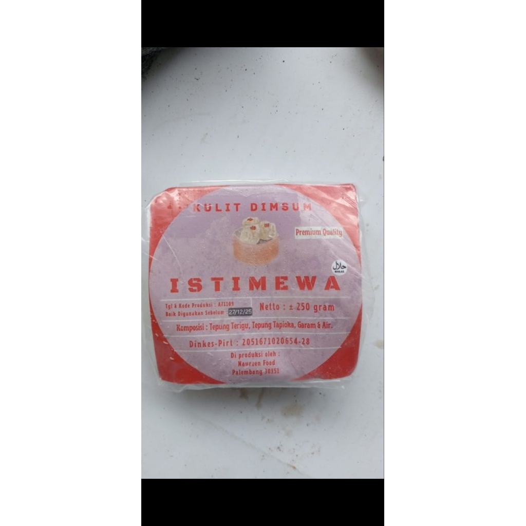 

Kulit pangsit dan kulit dimsum istimewah