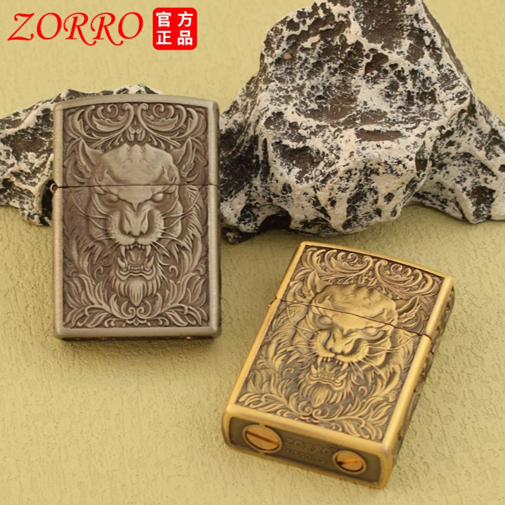 Korek Api Roda Api Sumbu Zorro Motiv timbul Korek Api Zorro