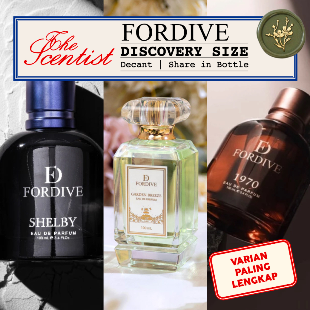 Fordive - Discovery Size | Garden Breeze Shelby 1970 Feeling Good Utopia Atlantis Majestic | Decant 