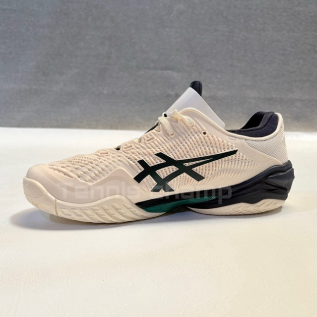 TERBARU HOT PRODUCT Sepatu Tenis Asics Court FF3 Cream Jasper Green Men/Tennis Shoe Asics Court FF3