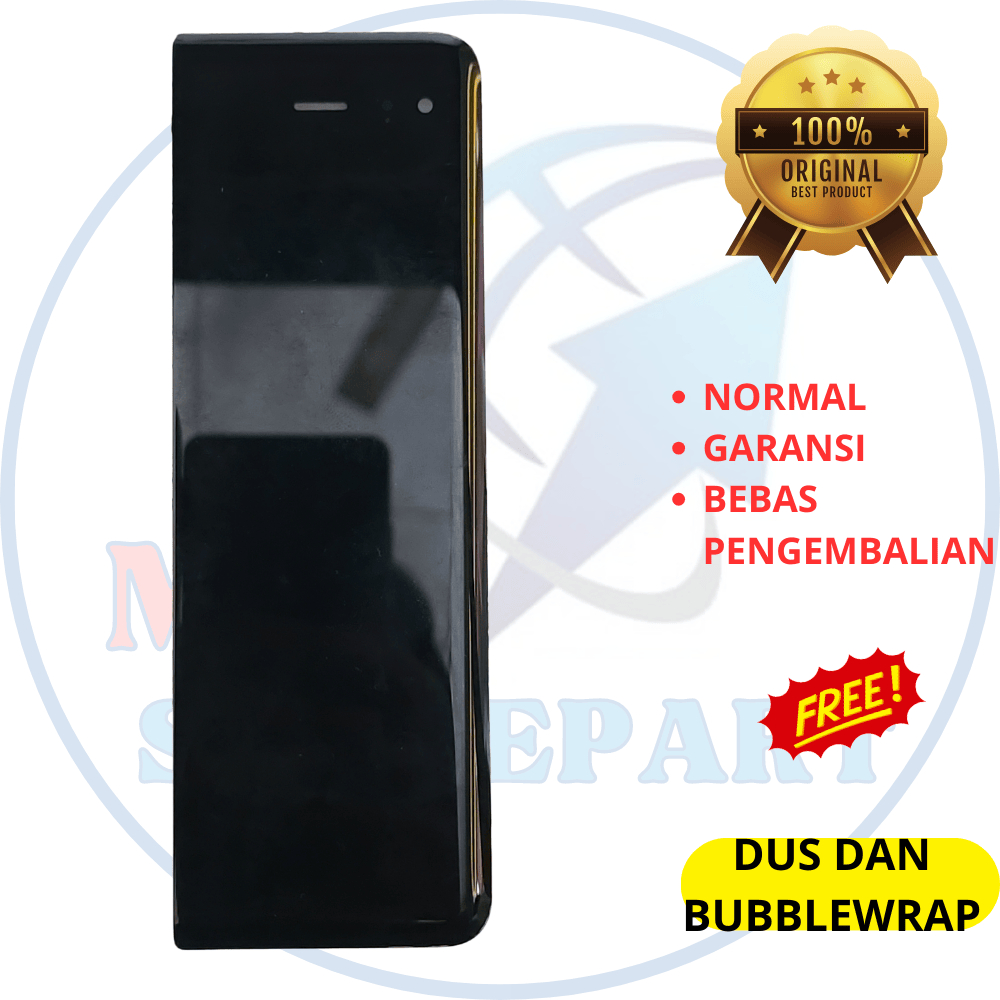lcd hp samsung z fold 1 - lcd only - amoled - ori copotan cabutan bawaan
