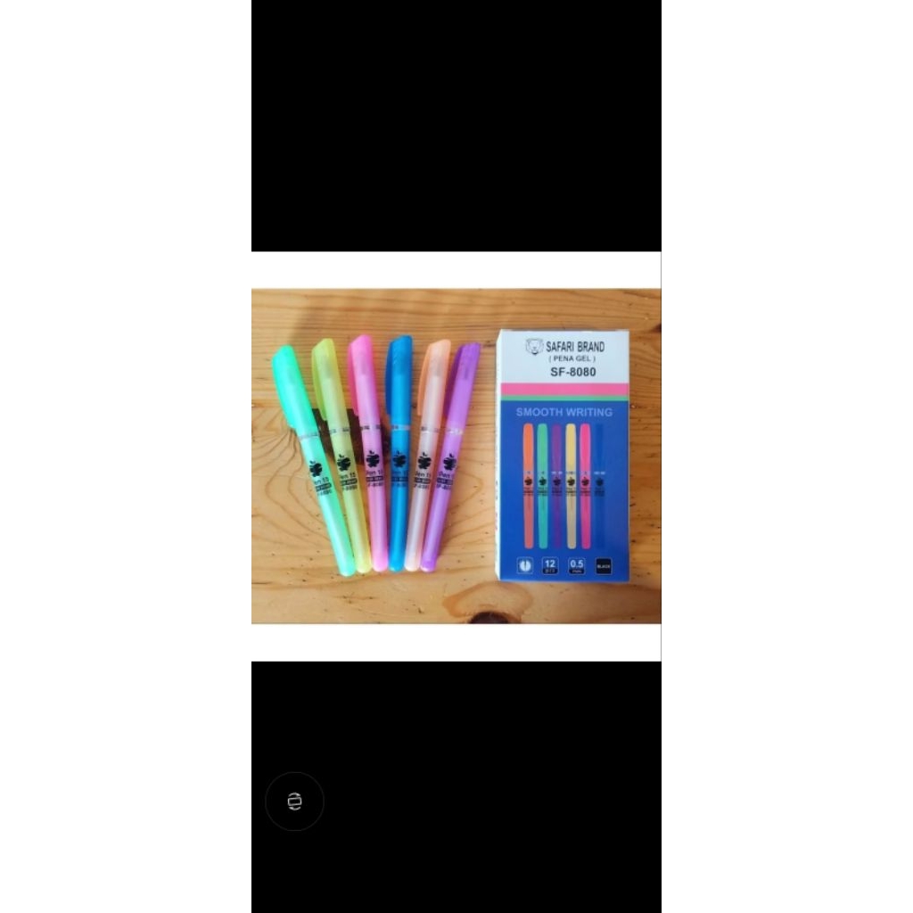 

pulpen gel hitam