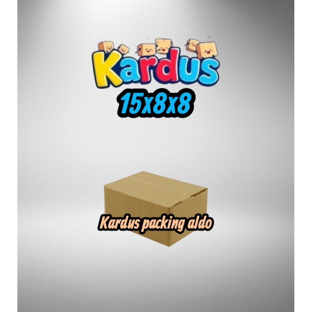

kardus box packing 15×8×8
