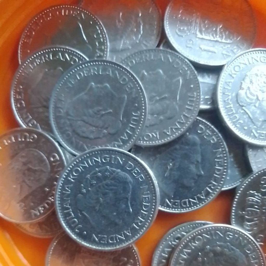 KOIN BELANDA 1 GULDEN JULIANA