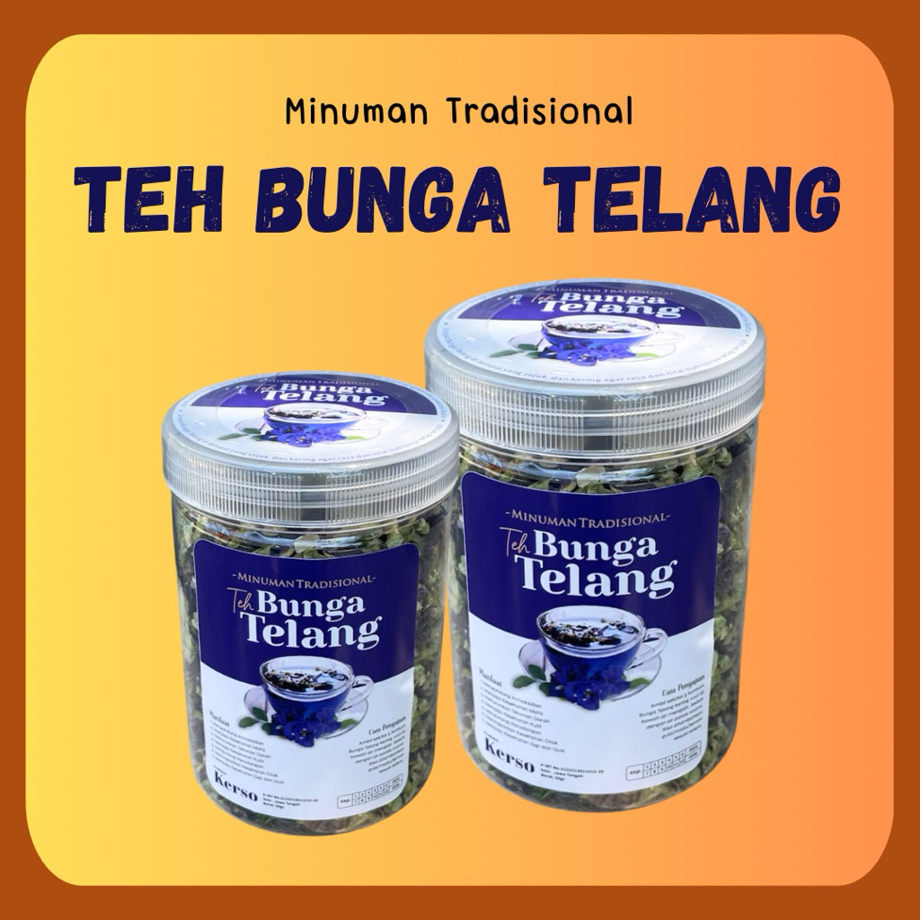 

TEH BUNGA TELANGG KERING GRADE A 50 GRAM