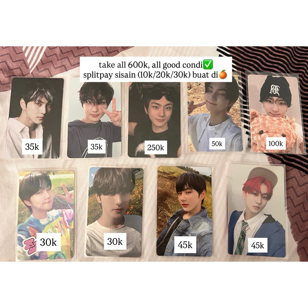 Pc Jungwon Fate+ Jkt, Jungwon boneka, daydream