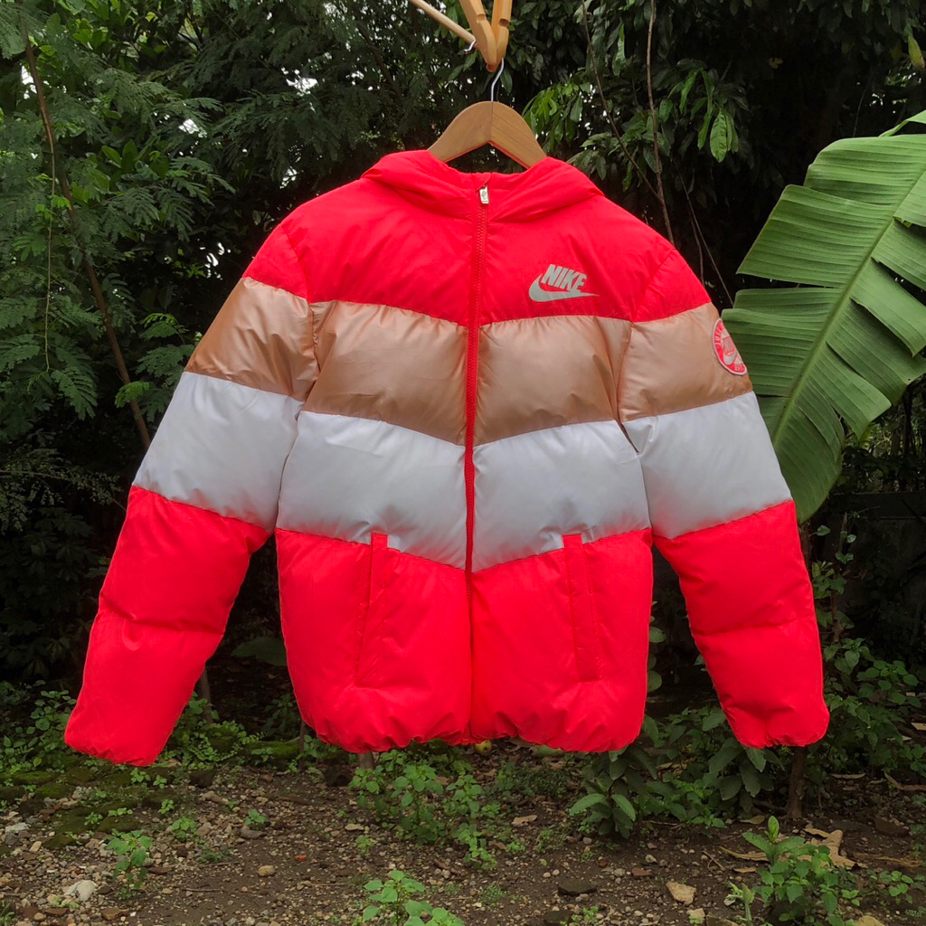 Nike Jaket Bulu Angsa Goose Down Puffer Winter Protection Original Brand