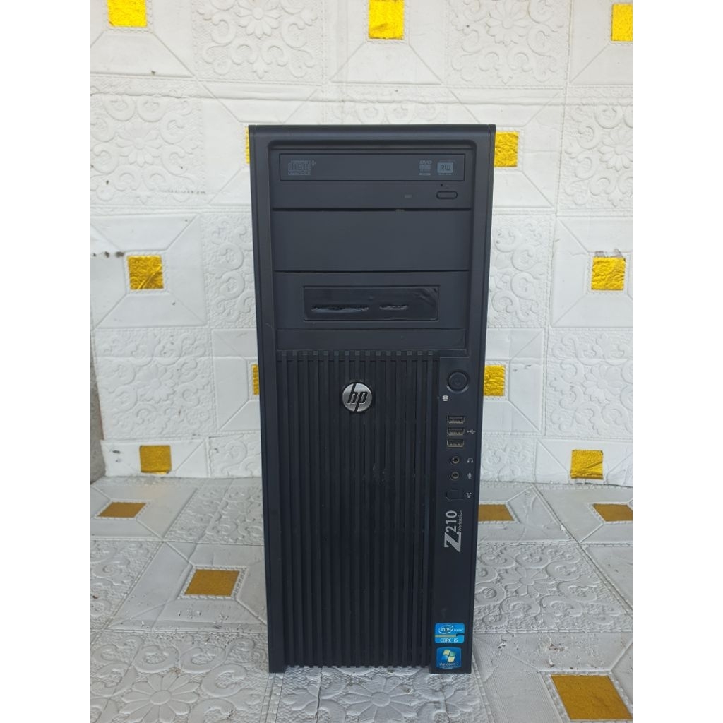 SERVER PC HP Z210 BEKAS  i5 2500 RAM 8GB HDD 500GB VGA NVIDIA QUADRO 600.