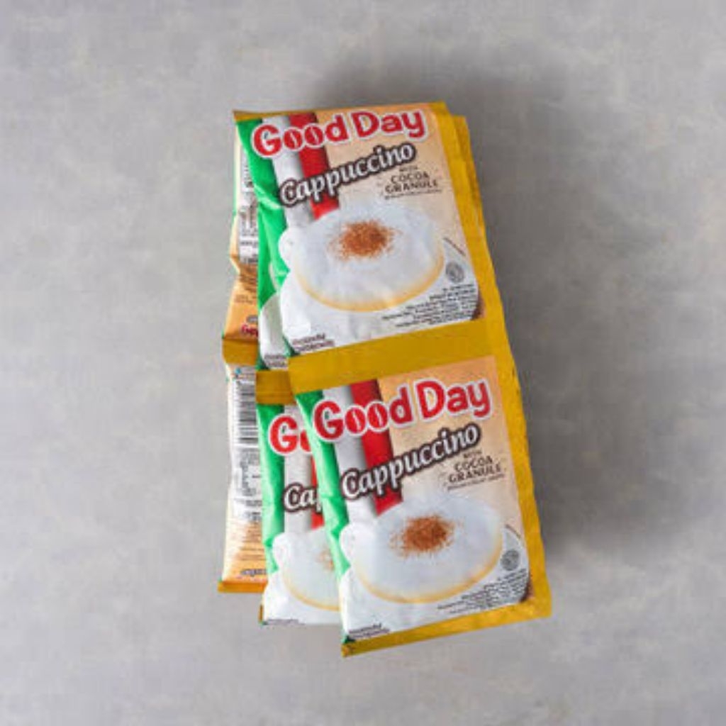 

GOODDAY CAPUCINO 1 renteng 10sachet